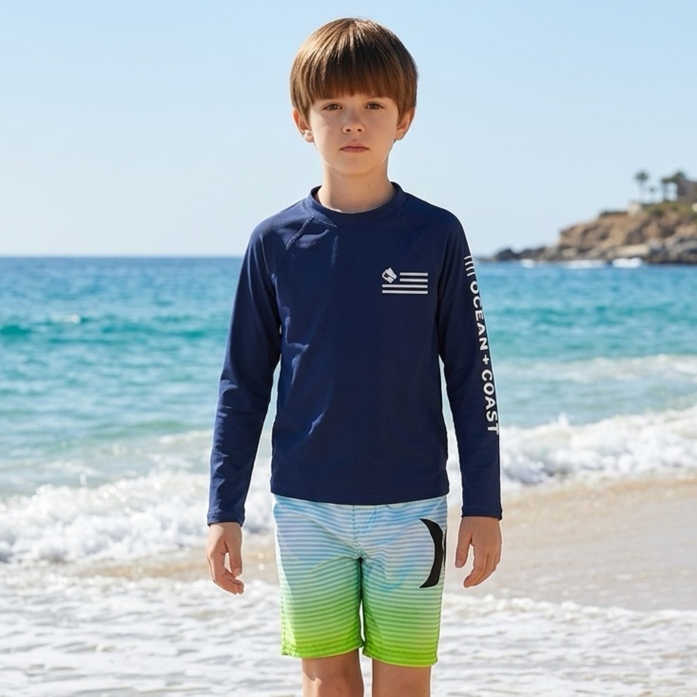 EUC -  Boys Swimwear! Shirt and Shorts size 4